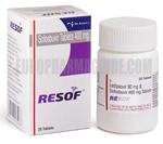 Resof (sofosbuvir 400 mg) des Laboratoires Dr Reddy's